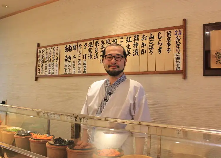 Anh Yosuke Miura, chủ cửa hàng Onigiri Asakusa Yadoroku yosuke-miura